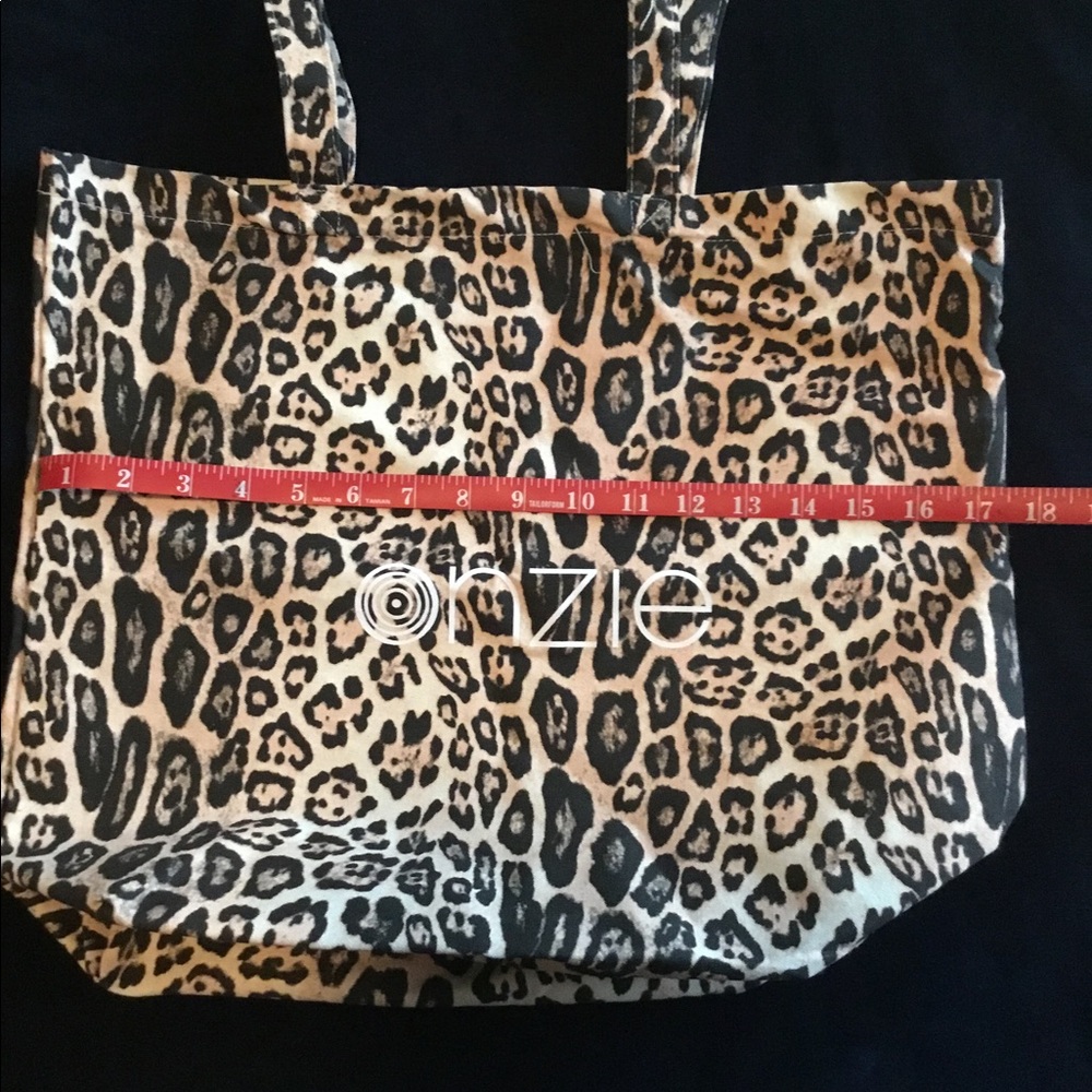 Leopard canvas Tote